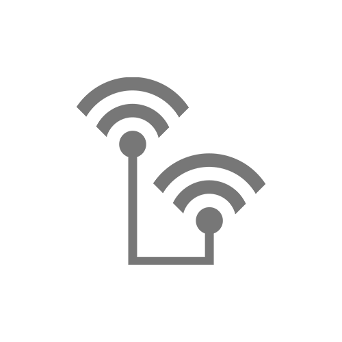 Powerful external high gain antennas (3 – 5.5 dBi)