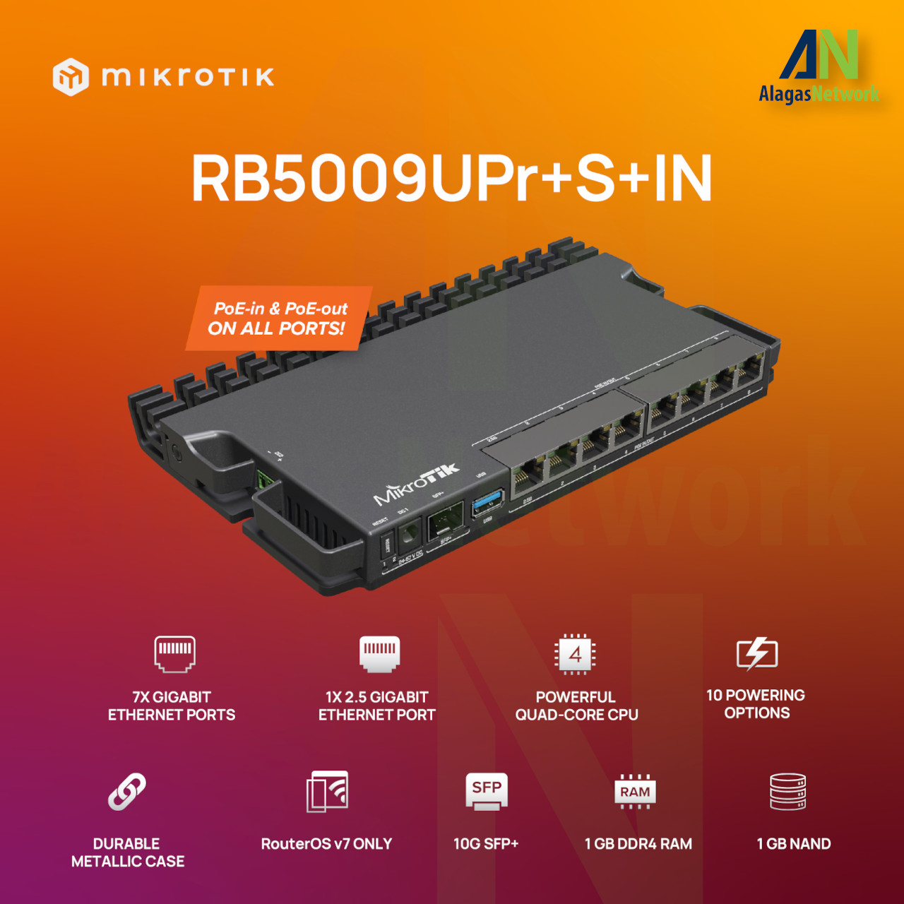 RouterBOARD 5009UPr+S+IN