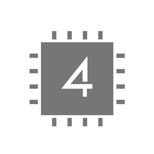 POWERFUL 1.8 GHZ QUAD-CORE ARM CPU