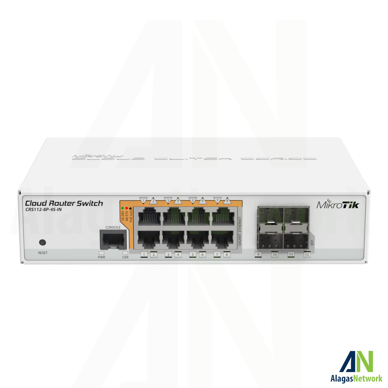 Cloud Router Switch 112-8P-4S-IN
