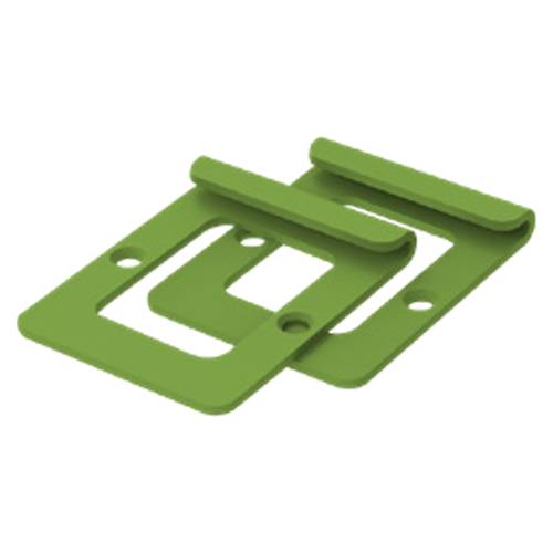 Rackmount rear support ears