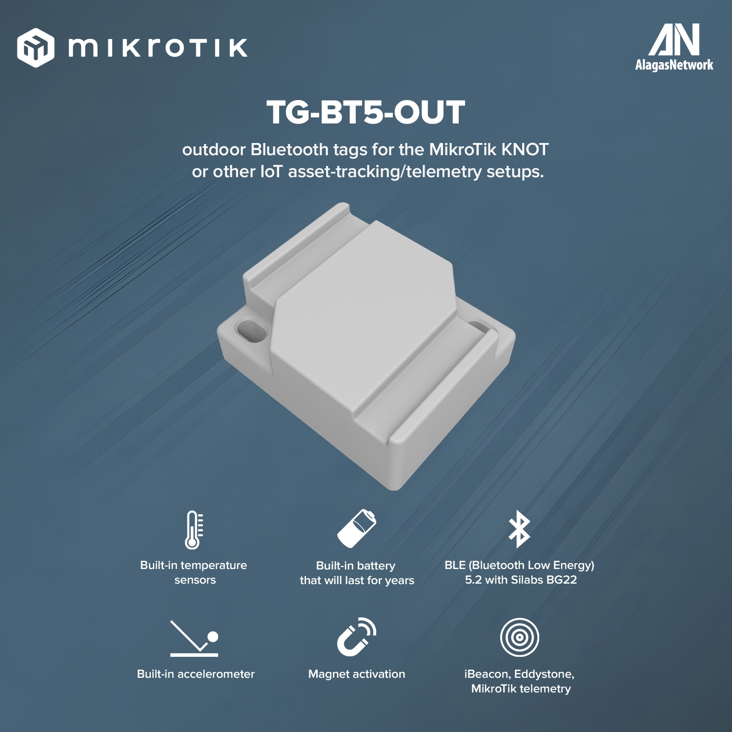 Outdoor BLE 5.2 Tag TG-BT5-OUT