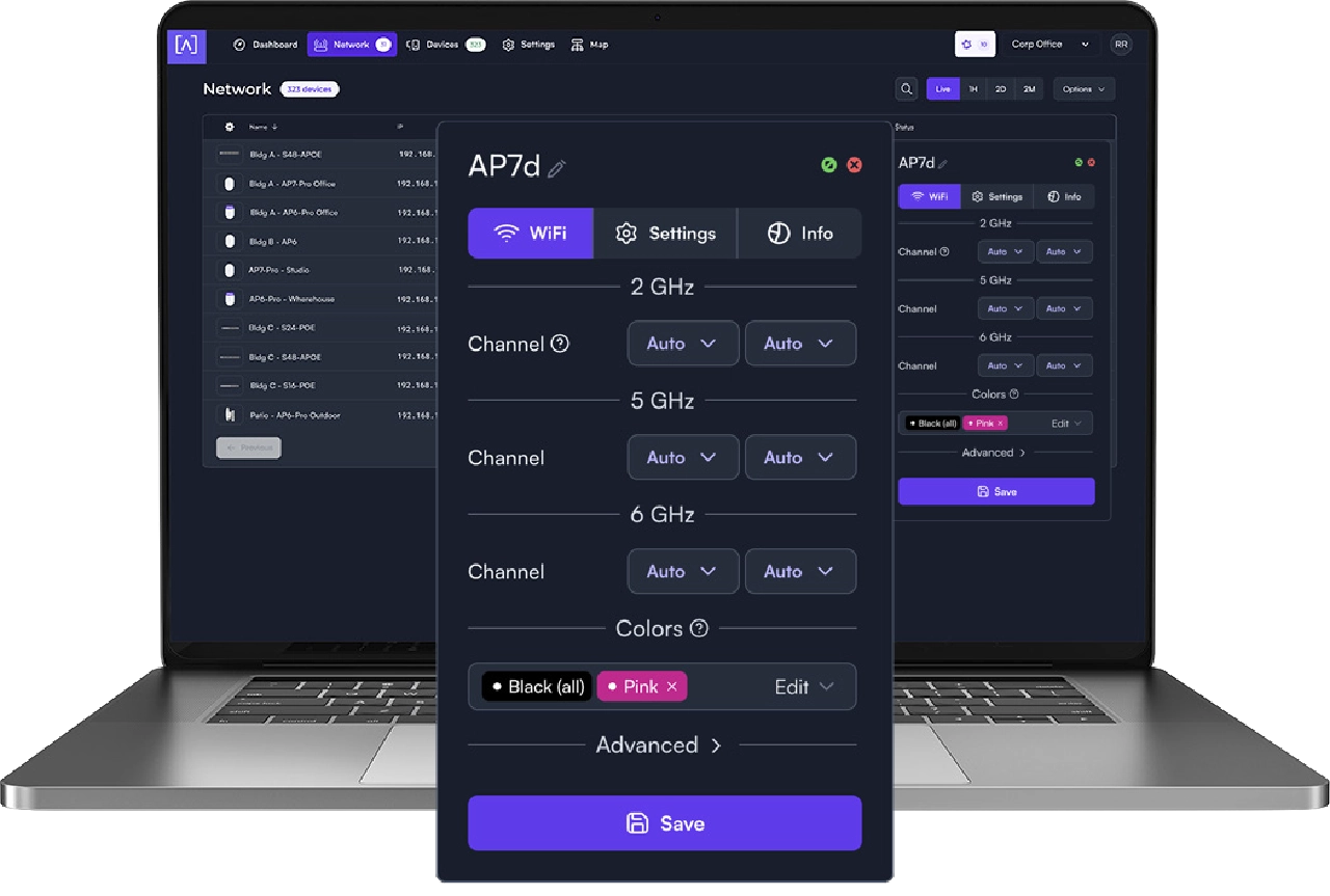 On-The-Fly Changes and Scanning