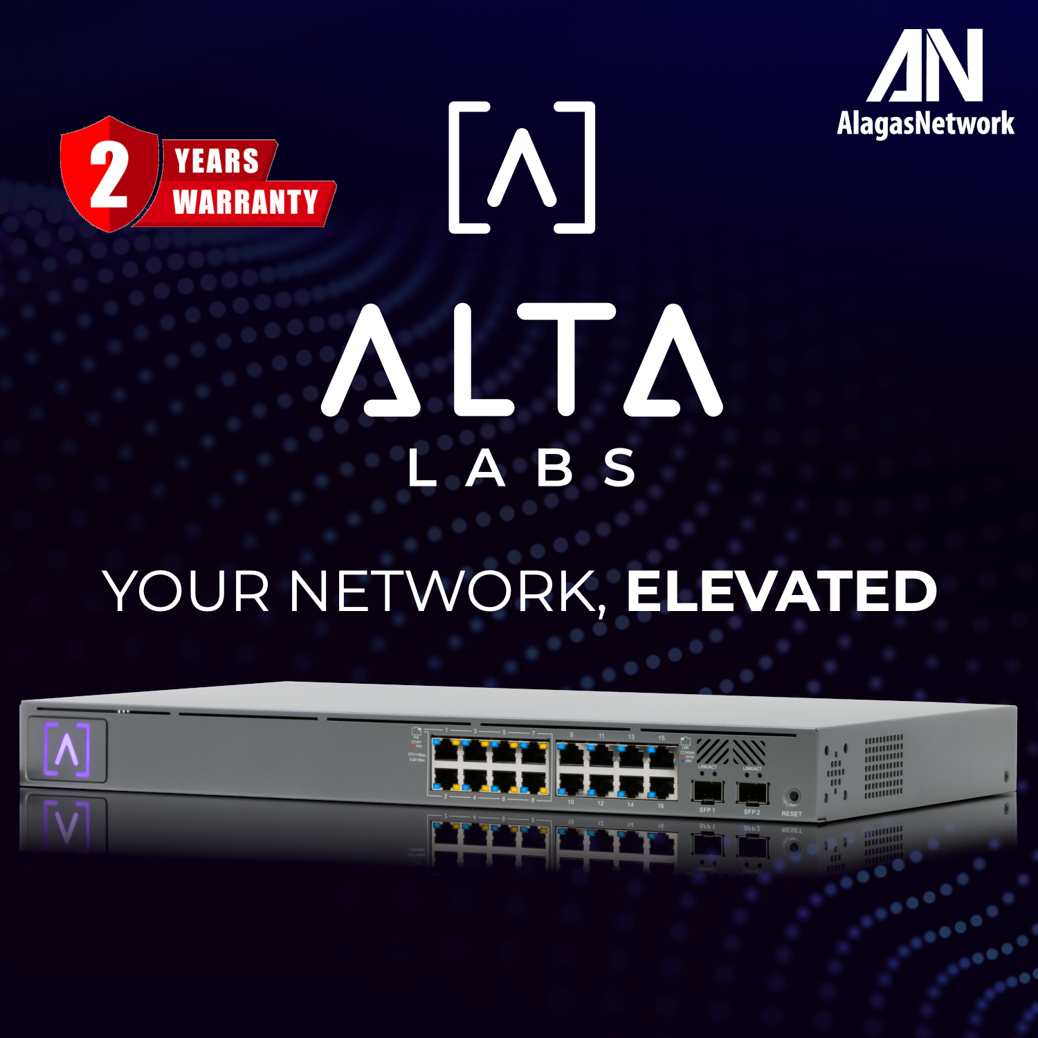 Alta Labs PoE Switch 16-port