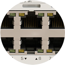 1 GIGABIT ETHERNET PORTS