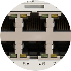 1 GIGABIT ETHERNET PORTS