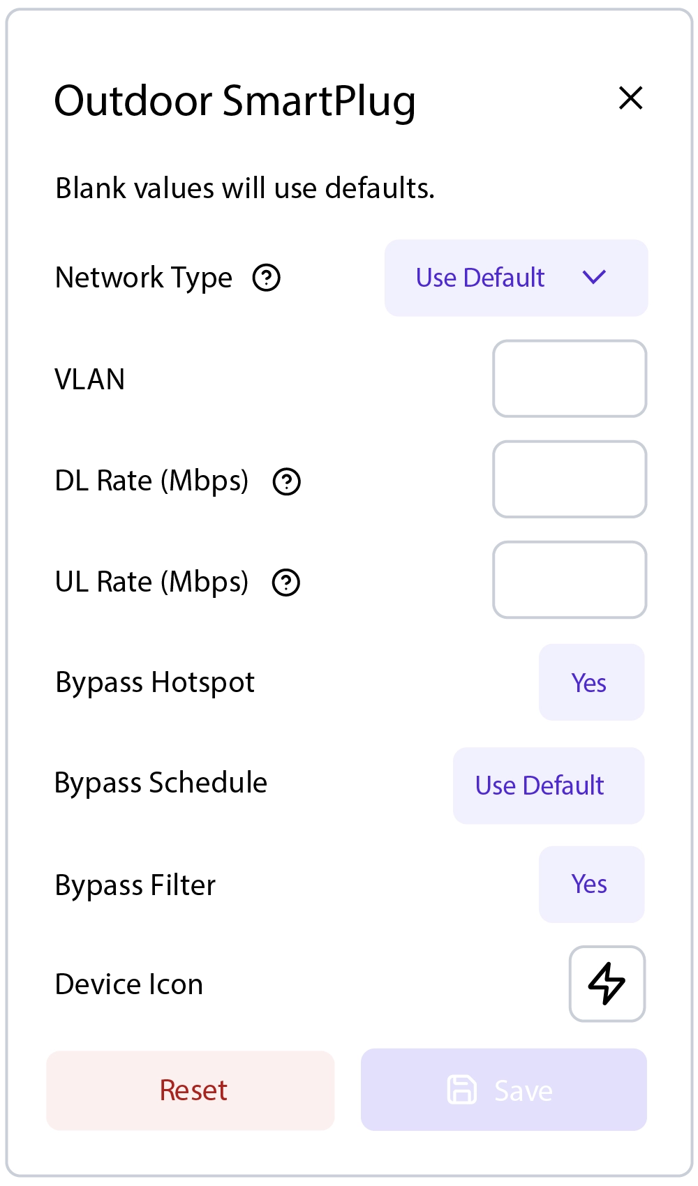 Device Specific Exceptions