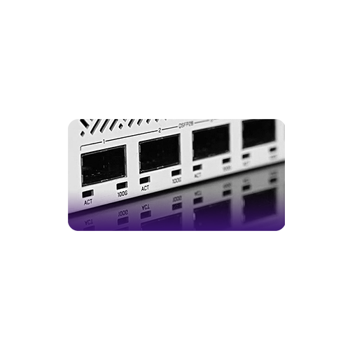 4X 100 GIGABIT QSFP28 PORTS
