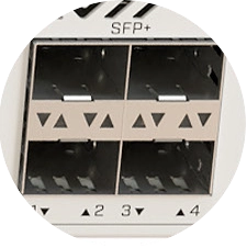 10 GIGABIT SFP+ PORTS