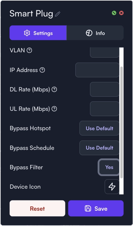 Device Specific Exceptions