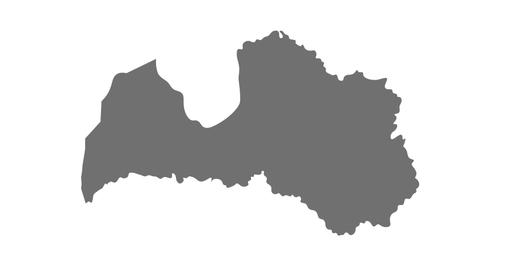 Map Latvia