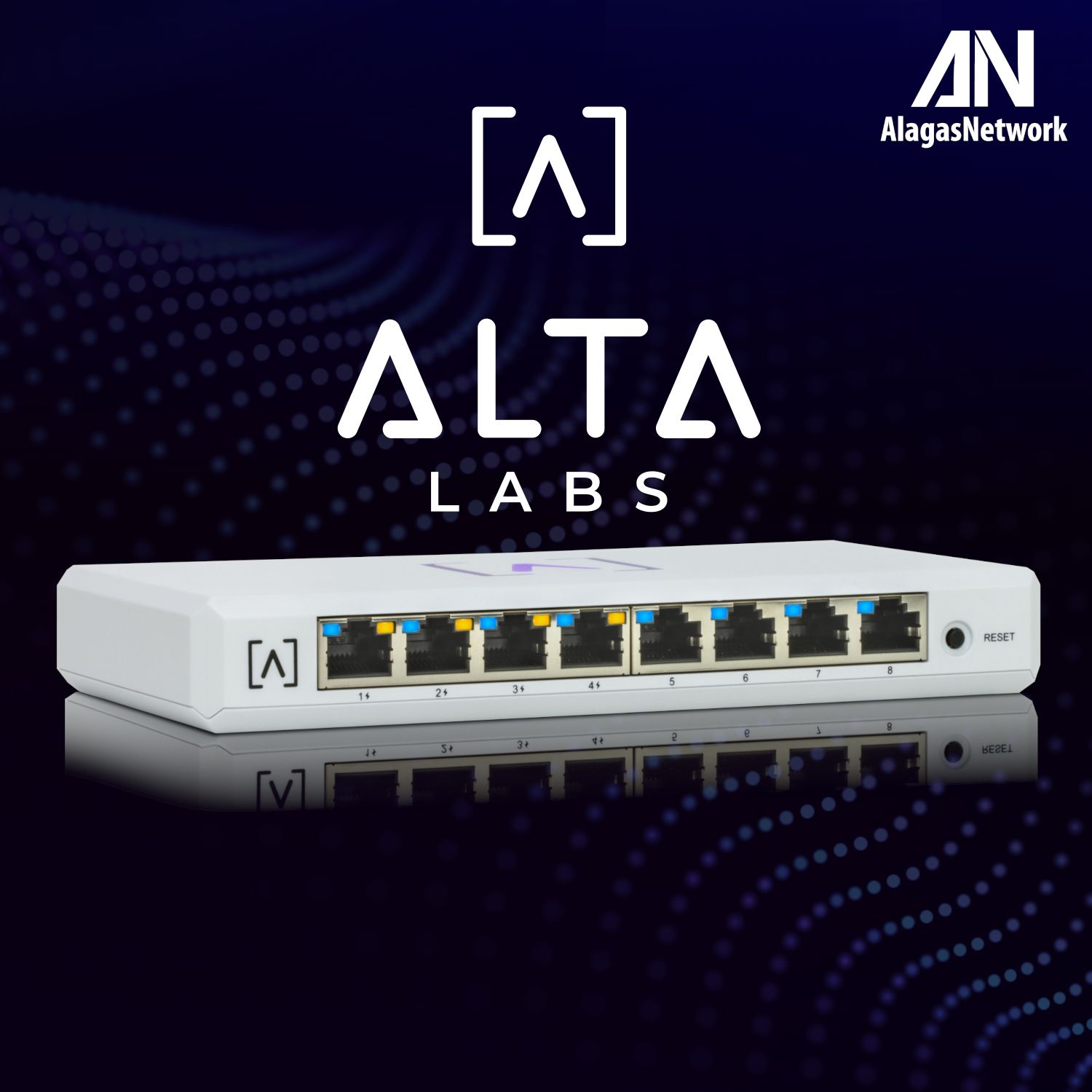 Alta Labs PoE Switch 8-port