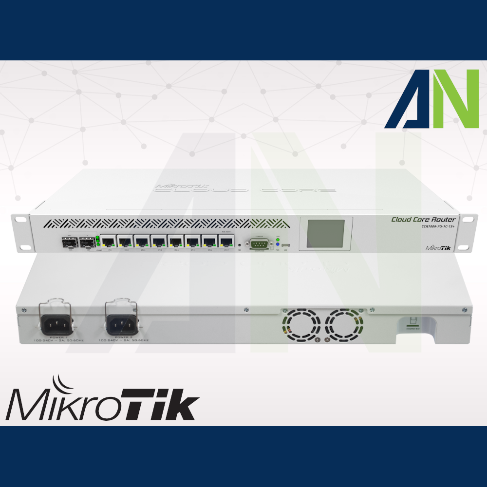 MikroTik Router CCR1009-7G-1C-1S+
