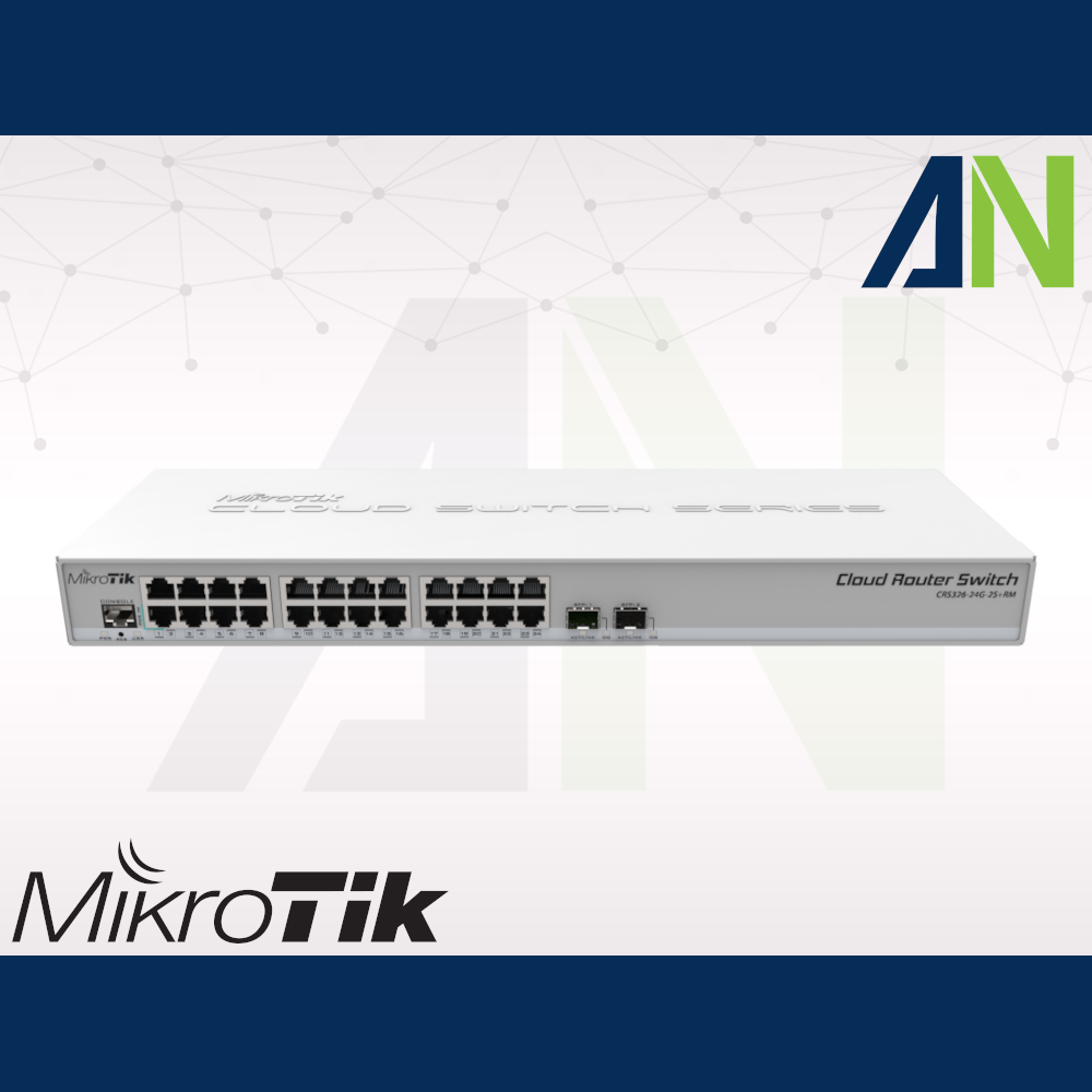 MikroTik Switch CRS326-24G-2S+RM