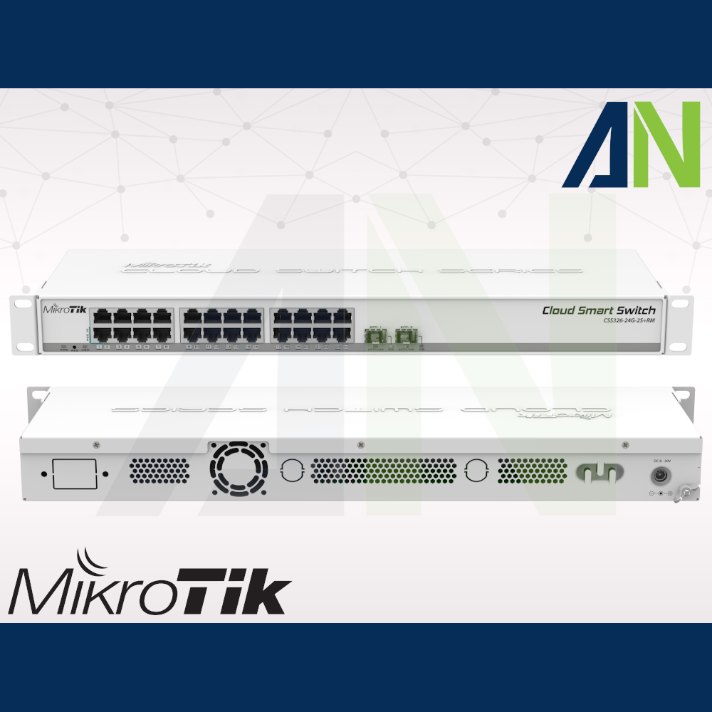MikroTik Switch CSS326-24G-2S+RM