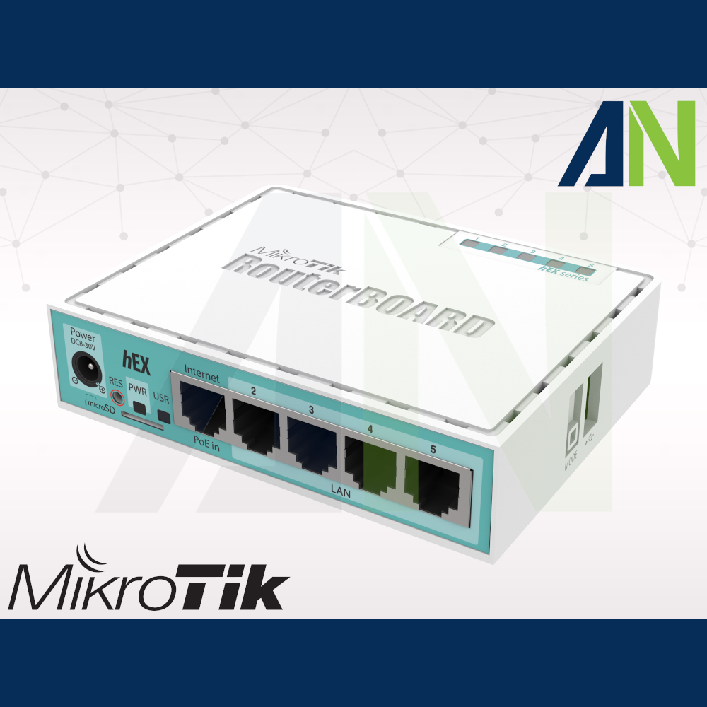 MikroTik Router hEX RB750Gr3