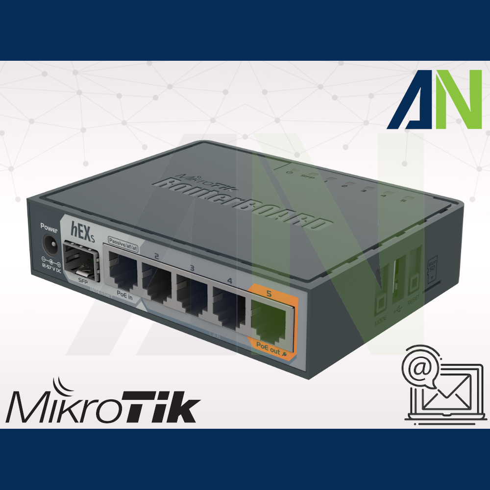 MikroTik Router hEX S RB760iGS
